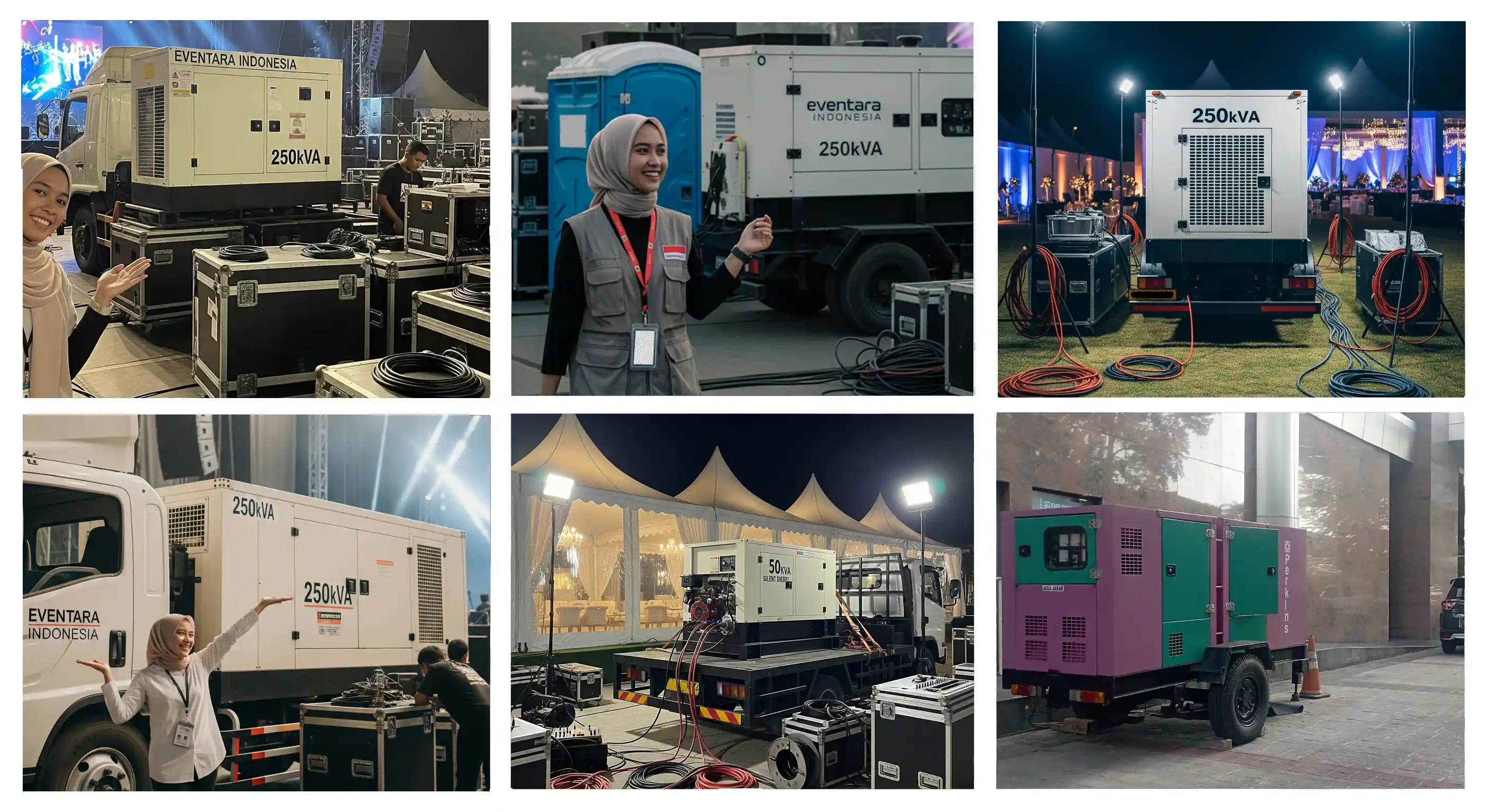sewa genset silent jakarta