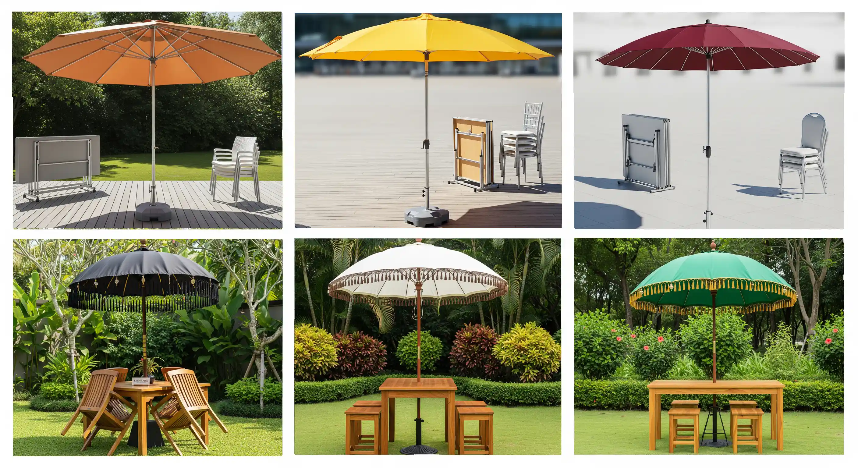 sewa tenda jualan, tenda parasol