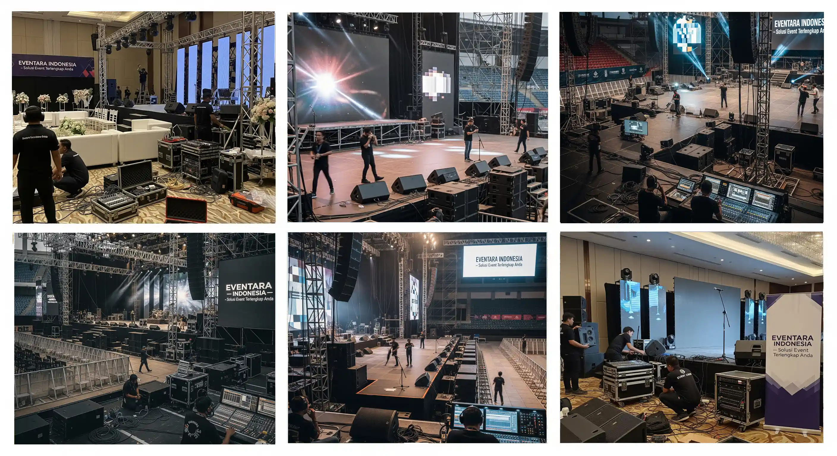 sound system setup event