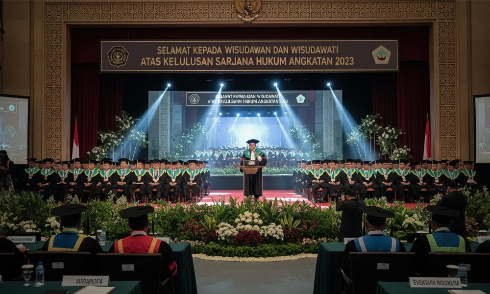 Panggung Wisuda lengkap – Eventara Indonesia