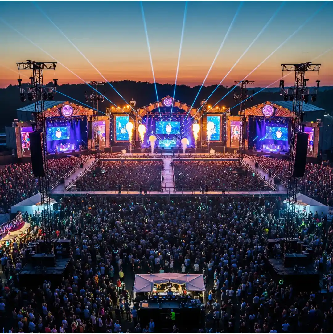 Large Music Concert