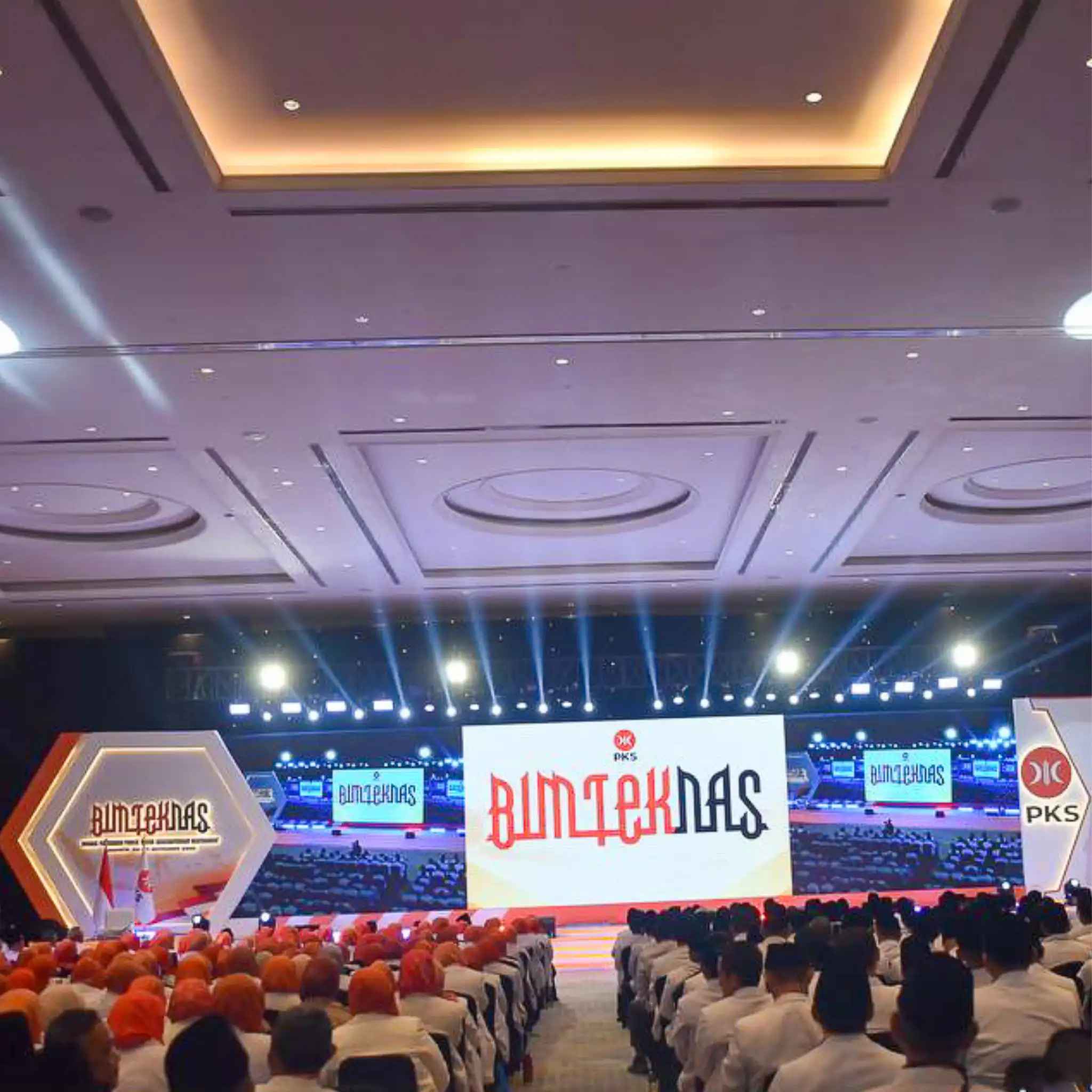 LED screen beresolusi tinggi