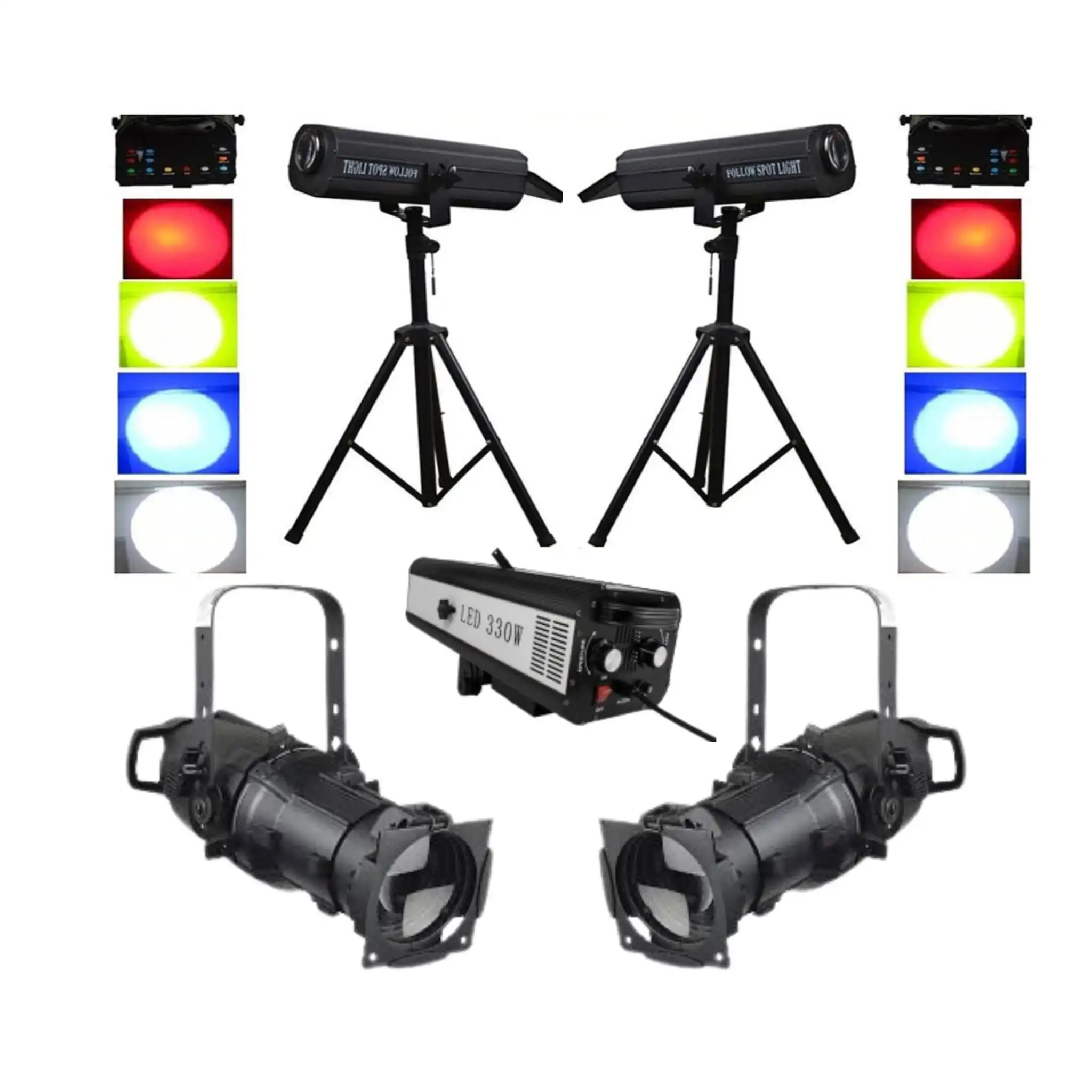 Contoh lampu Follow Spot