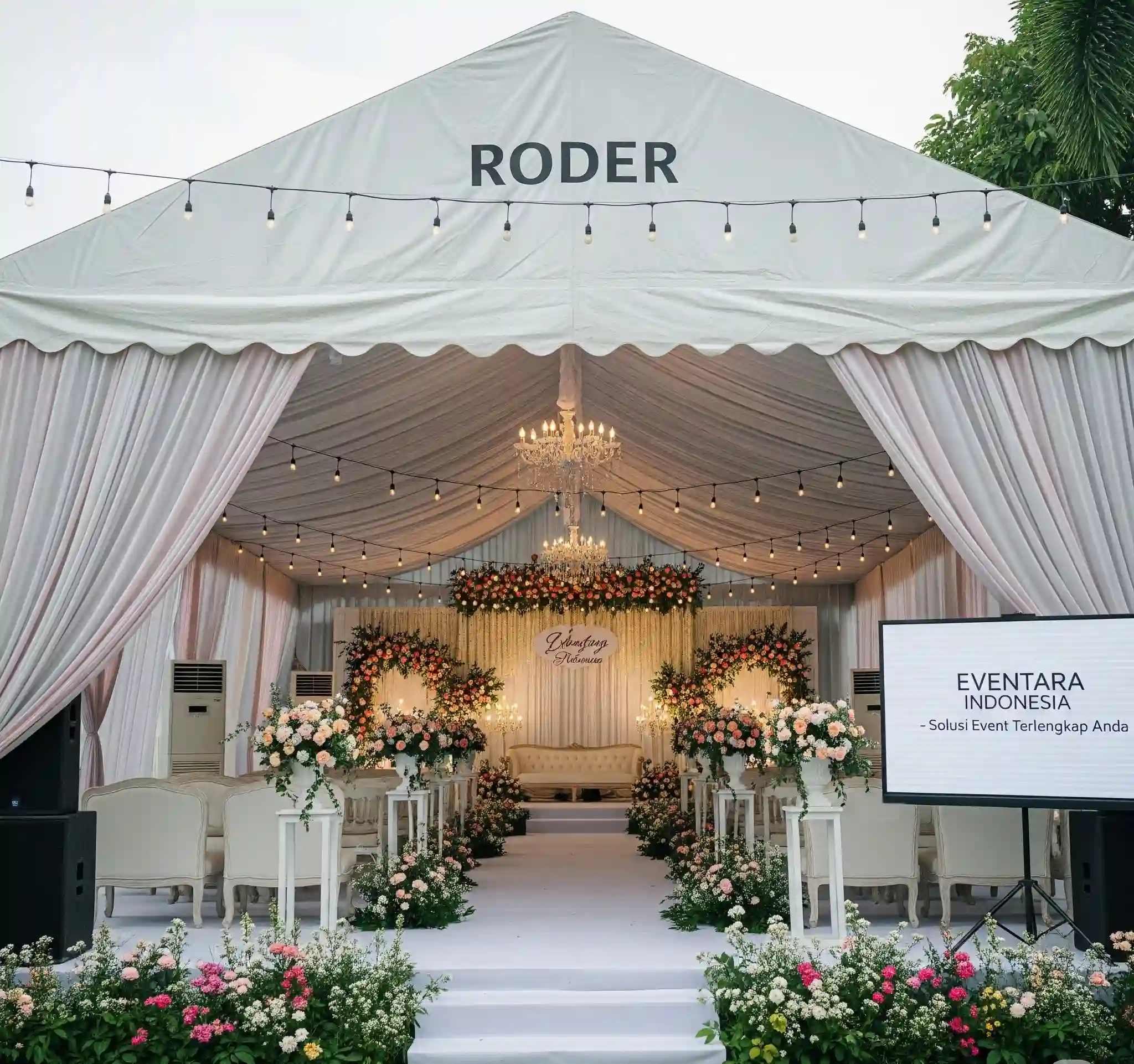 Tenda Tampilan Elegan & Premium