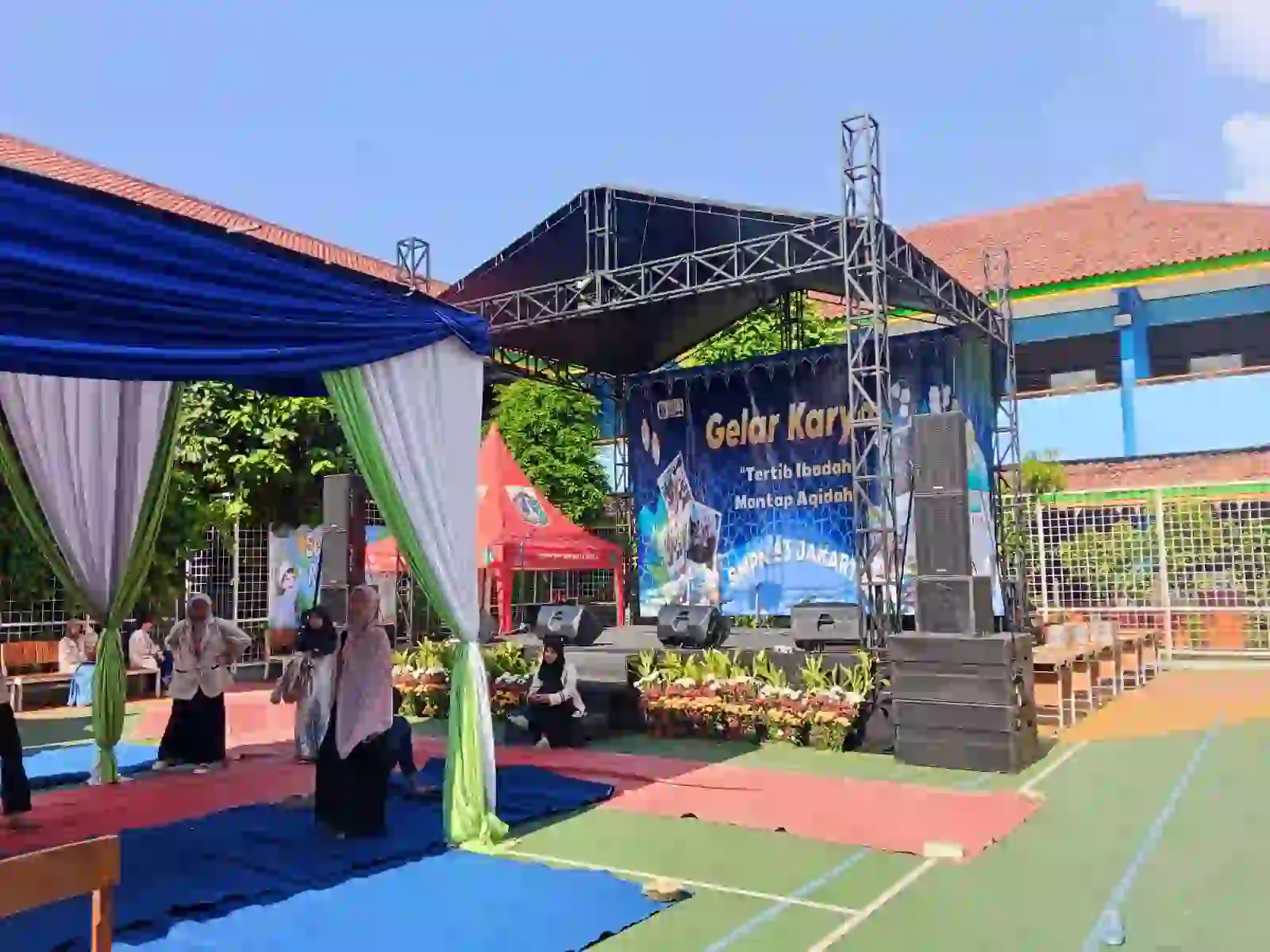 Panggung Festival Sekolah SMPN83 Jakarta – Eventara Indonesia