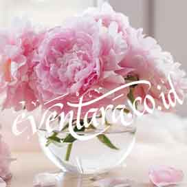 Dekorasi bunga peony