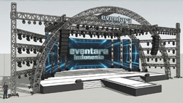 Panggung musik dan festival jakarta oleh Eventara Indonesia