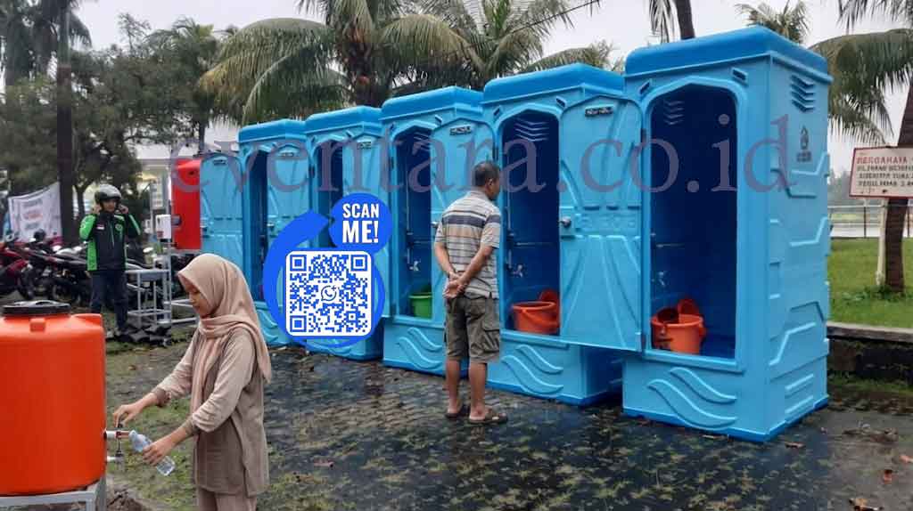 Toilet container proyek jalan tol dan infrastruktur nasional