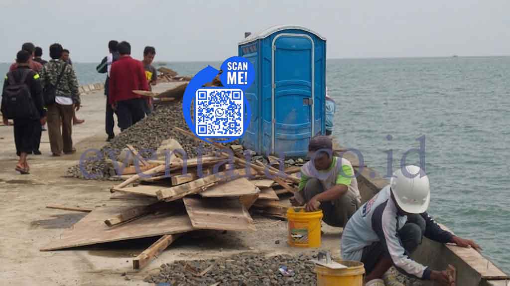Toilet portable proyek konstruksi jalan tol dan infrastruktur nasional – Eventara Indonesia