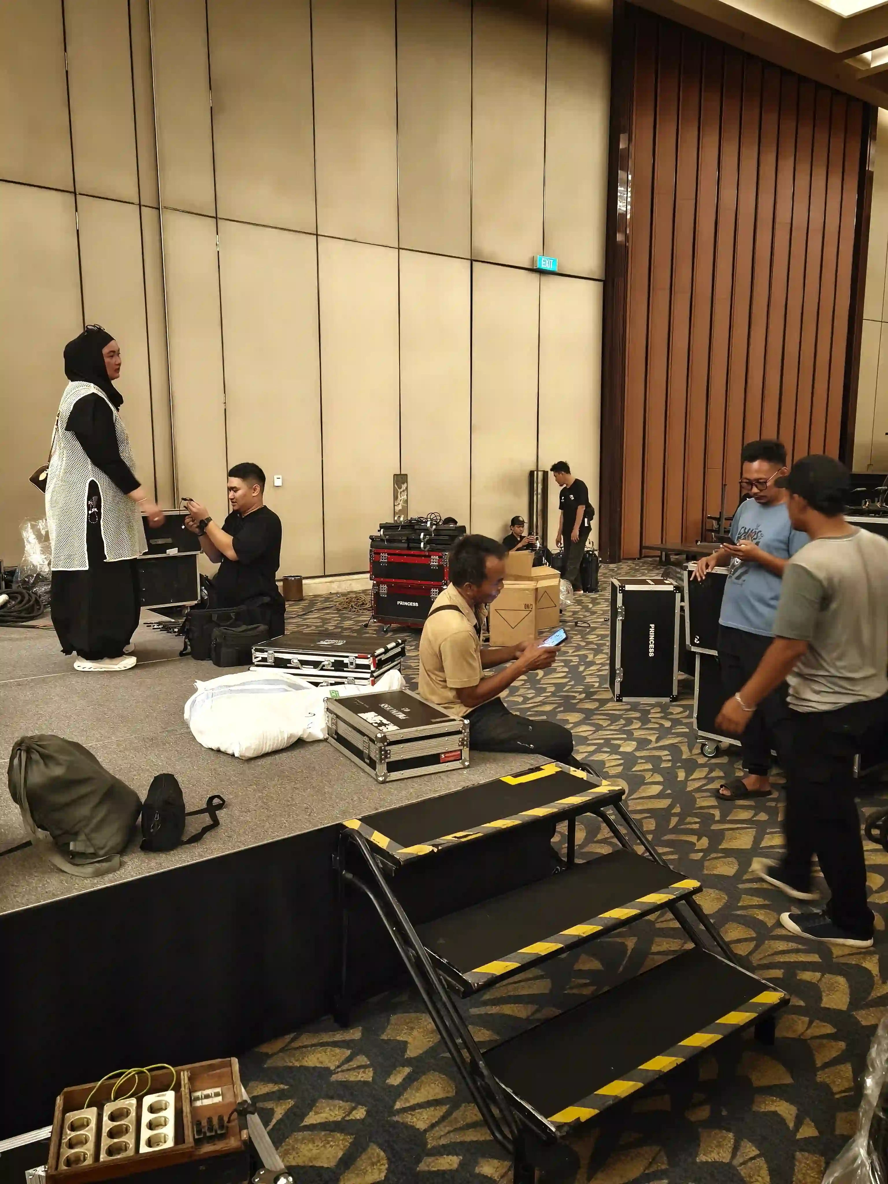 Checklist perangkat dan kelengkapan Event BSMR bersama Eventara Indonesia