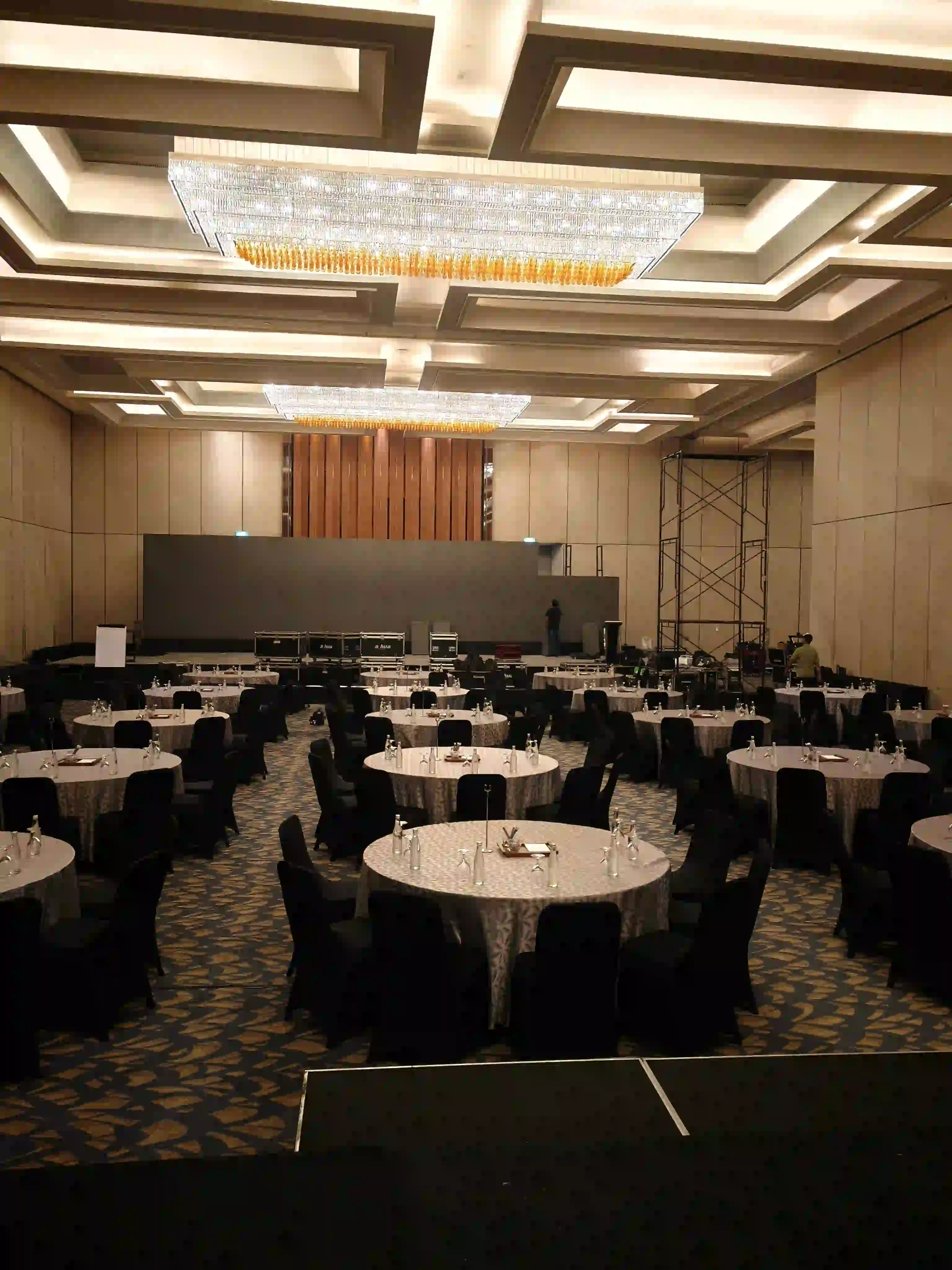 Susunan meja dan kursi Event BSMR bersama Eventara Indonesia
